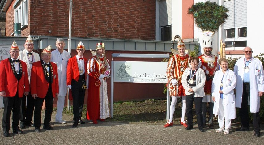 Karnevalsempfang im St. Hubertus-Stift